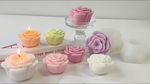 Quality Rose Cake Decorating Silicone Mold Soft and Flexible Rose Shape Silicone Cake Mold Delicate Pastries Crafting Mo