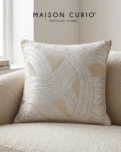 Capella Cushion Silver - 45cm x 45cm