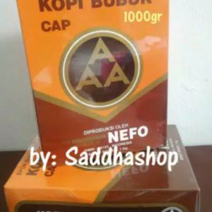 Kopi AAA Murni Bubuk Hitam Excelsa Nikmat Asli Cap AAA Nefo Jambi 1Kg