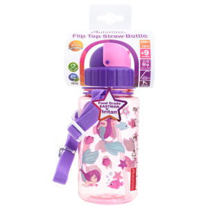 Autumnz Flip Top Straw Bottle 350ml/12oz