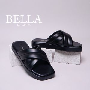 Lapepa Bella Sendal Slop Wanita Casual Sandal Selop Wanita Model Silang Size 36-40