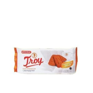 Camilan / Makanan Ringan Khong Guan Serena Short Cake Cream Biskuit Tiramisu Strawberry Coklat Banana 225 Gr Ozlo Chocolate Filling 125 Gr Troy Caramel 130 Gr CizzRing 135 Gr Kukis Keju