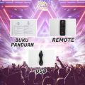 Lampu Tidur Proyektor Langit Bintang Bluetooth + Remote + Auto Off / Lampu Galaxy light kamar tidur. 