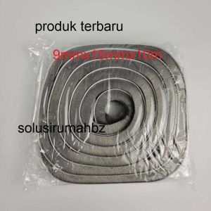 ISOLASI CELAH GAP SEALTAPE SEALER TAPE SEAL PENUTUP PINTU SPON BUSA 9mmx15mmx10m 9 MM X 15M PANJANG 10 METER TAPE
