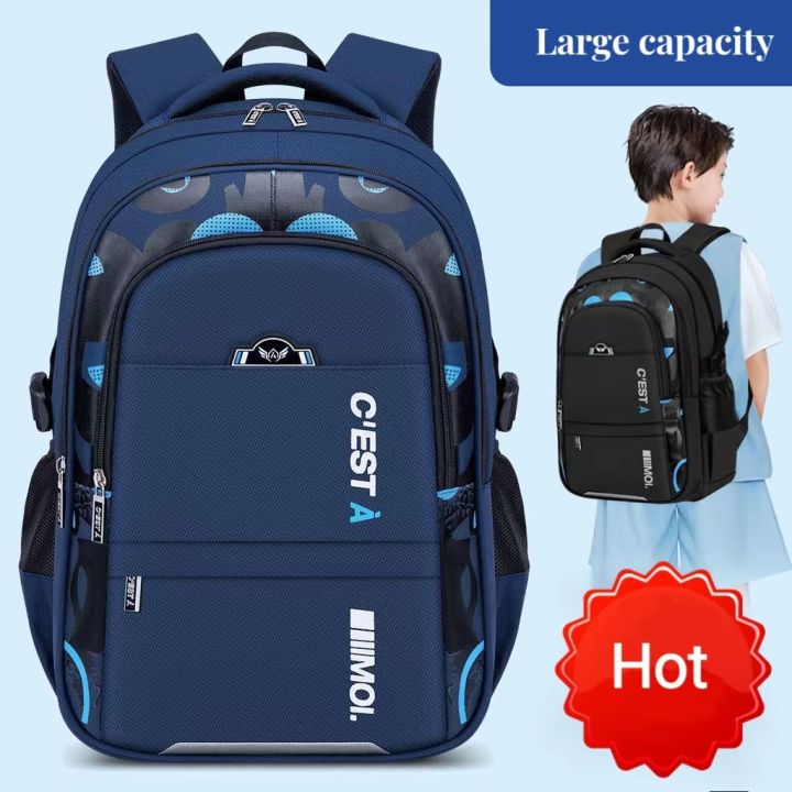 New Fashion bag for kids boy large capacity school backpack Children  Waterproof Primary School bags to 10 Lazada PH