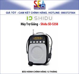 Máy Trợ Giảng 10W Bluetooth FM TF Card Pin 2500mAh - Shidu SD-S358