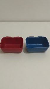10PCS Hanging Clip on Cage Feeding Cup Drinking Bowl for Chicken Duck Bird  Food Container