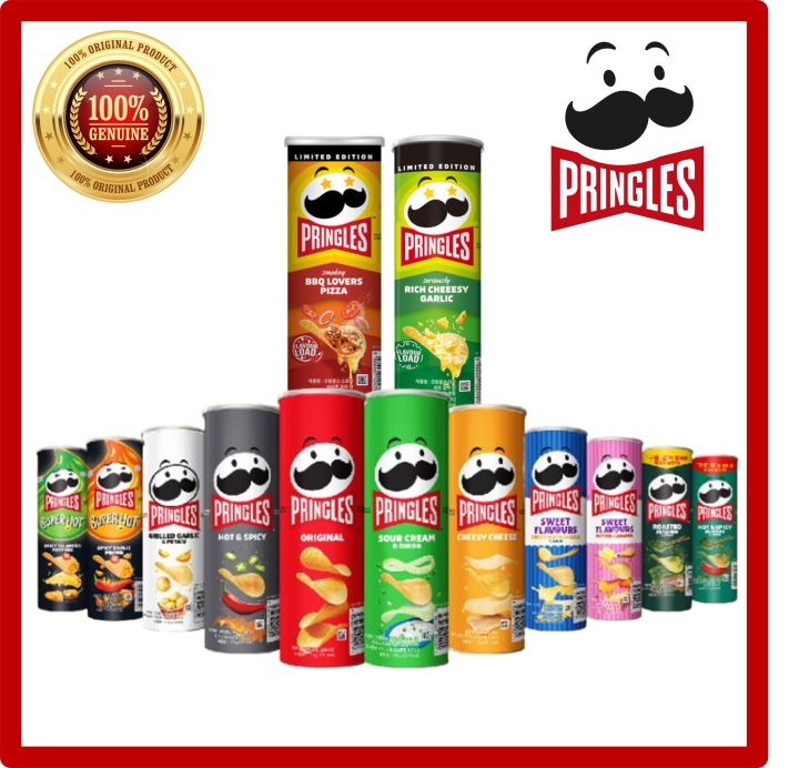 [Pringles] khoai tây chiên/Pizza phong phú ban đầu kem chua hành tây ...