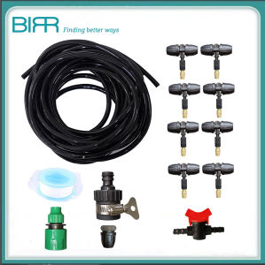 10m Automatic Watering Kits Brass Micro Misting Spray Cooling System Garden Agriculture Greenhouse Mushroom Reproduction