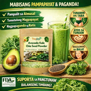BUY 1 GET 1 - Avocado Kale Chia Seed Powder Healthy Meal Replacement Smoothie