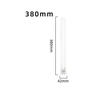 【Orin Thaw123】 38W UVC Quartz Sterilizer Lamp Tube UV Lamp Remote Control High Ozone Ultraviolet Disinfection Lamp Tube 253.7nm 2G11