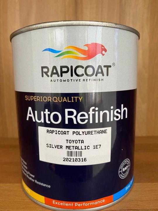 SILVER METALLIC 1E7 TOYOTA RAPICOAT POLYURETHANE | Lazada Indonesia
