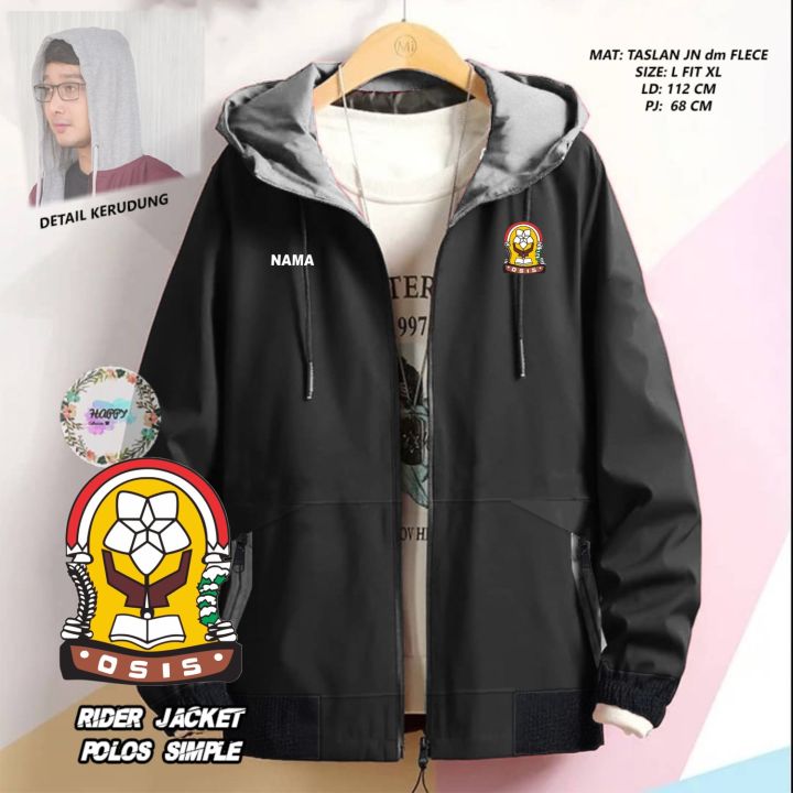 NEW PRODUCT !! JAKET BOMBER HOODIE OSIS JAKET PRIA WANITA