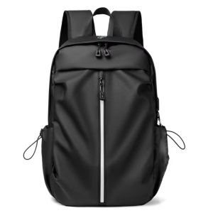 YOCKY USB Interface Mens Computer Backpack Anti-splashing Large Capacity Travel Backpack Multifunctional Simple Style Business Computer Bag for 15inch Laptop