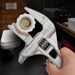 Kunci inggris/Universal Adjustable Wrench Spanner/Besar Serbaguna Murah Universal Ajaib Kunci Pipa
