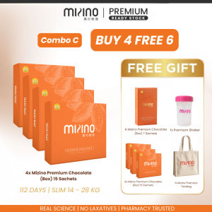 Mizino Premium Chocolate SlimPro Minuman Coklat Jamu Kurus Badan Slim Body Fat Burner Supplement Weight Loss Drink