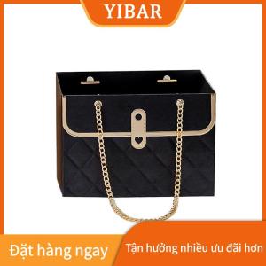 YIBAR Hoa cầm tay Hộp Tăng Bao bì hộp gói túi giấy Hộp Quà Tặng bên Quà Tặng