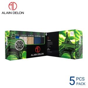 Alain Delon (5 Pcs) Men’s Soft Breathable Cotton Mini Underwear for Everyday Essential Comfort – AD5593