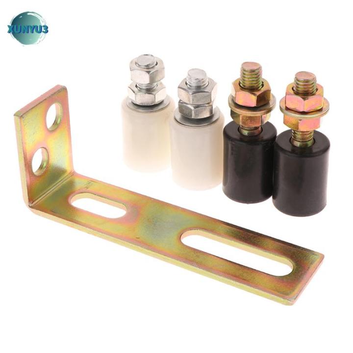 XUNYU3 1 Bộ hướng dẫn bánh xe Patio cửa theo dõi hướng dẫn con lăn cửa ...