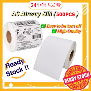 a6 thermal paper 500pcs  roll 4x6 labels self-adhesive waybill stickers  three-proof high-quality 10*15cm（24小时发货）