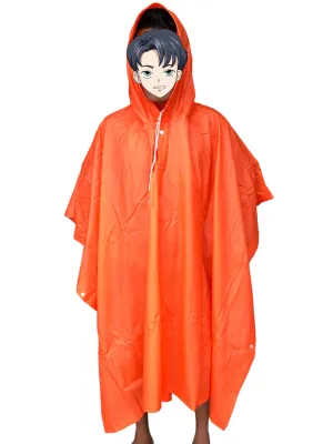 Raincoat #709 PONCHO Titanium Rubber Waterproof and breathable Motorcycle Freesize