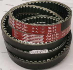 SC59 ThresherTravel GATES BELT V 688Q  DC70  (5T072-11420 (W9503-42001) for Kubota Harvester parts DC70 DC70plus
