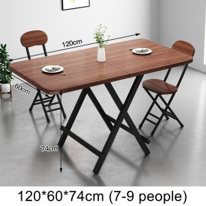 Foldable Table Household Dining Table Simple Modern Folding Computer Table Camping Picnic Table