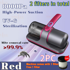 [✅SG Ready Stock] 8000PA Cordless Dust Mite Vacuum Powerful Suction Bed Vacuum Sofa Vacuum Mite Cleaner 除螨仪 (1 Year Warranty)