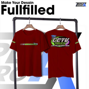 Kaos CCTV TRUCK LINTAS NUSANTARA Baju By Triple A Distro