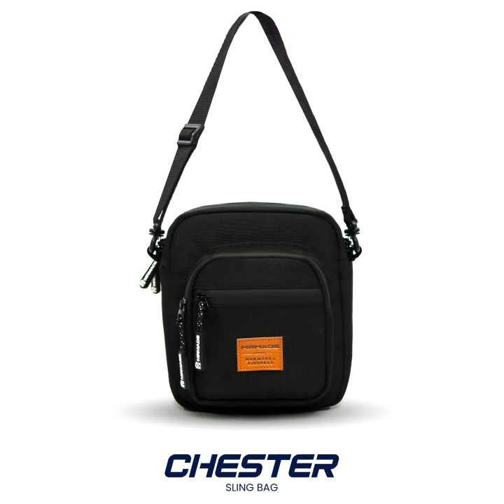 Mr Mads Chester Sling Bag Tas Selempang Pria Waistbag Pria