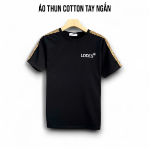 Áo Thun Cổ Tròn LODES Tay Ngắn Vải Cotton Co Giãn 4 Chiều Form Regular Fit - TUTEE