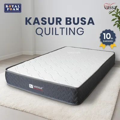 kasur busa vassa quilting / premium 20 cm / Royal foam inside