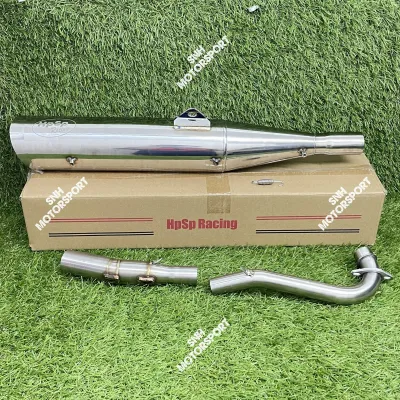 HPSP STANDARD RACING EXHAUST 30MM 32MM STAINLESS STEEL FOR WAVE125