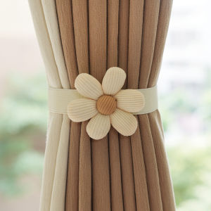 Flower Curtain Tieback No Drill Design Decorative For Home Windows Curtain Accessory​