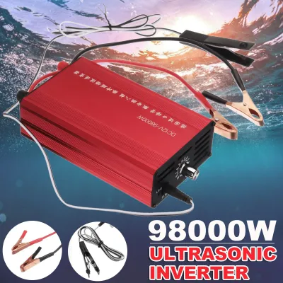 【Ready Stock】99900W DC12V Ultrasonic Inverter Electric Fish Fisher Fishing High Power Machine Safe Inverter Shocker Stunner Inverter Fishing Machine aparato pang kuryente ng isda