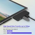 Surface Go 3 Docking Station, 4 in 1  Surface Go 3 Accessories with 4K HDMI + USB 3.0 Port Hub + 3.5mm Audio Adapter, USB Adapter for Surface Go 3/Go 2/Go. 