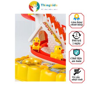 Đồ Chơi Trẻ Em Vịt Leo Cầu Thang Có Nhạc Và Đèn Kích Thích Sự Phát Triển Cho Bé - Thingkids