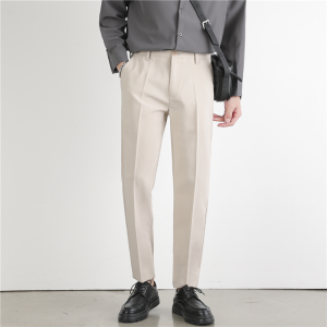 กางเกงสแล็ค ขา5 ส่วน กางเกงขาเต่อ กางเกงผู้ชาย