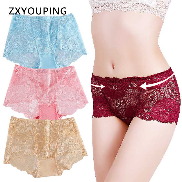 Sexy Full Lace See Through Panties Low-Rise Seamless Transparent Briefs  Ladies Comfort Intimates Underwear Hollow Out 102 - AliExpress