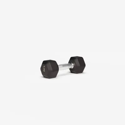 Decathlon Fitness & Training Equipment Adults Hex Dumbbell 5kg - Non-Slip Grip for Strength Training