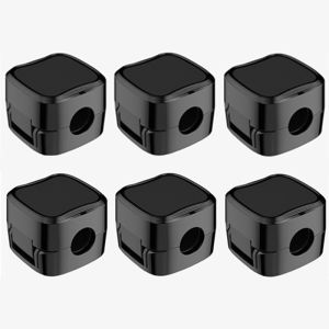 6PCS Magnet Cable Cords Organizer Smooth Pulling Charging Cable Keeper Wire Clip For Home Office