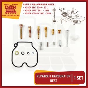 Repairkit Karburator Beat (TOKAIDO) Carburator Repair Kit Parkit Spuyer Karbu Assy Honda Beat 2008