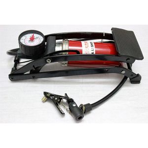 Bơm hơi đạp chân 29cm mini cho ÔTÔ  xe máy bơm bóng đa năng và tiện dụng / bơm xe đạp