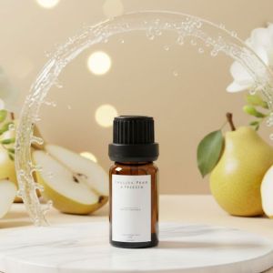 น้ำมันหอมระเหย กลิ่น English pear and Freesia ขนาด 10ml 1ขวด Pure Aroma Oil 1piece แบบเยาะ เปิดฝาใช้ได้เลย (ไม่มีกล่อง) (no box) ใช้กับตะเกียงอโรมา Aromatherapy Oil