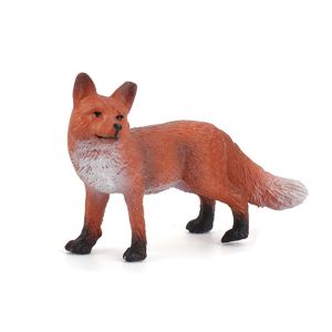 MKEB Squirrel Fox Cake Toppers Artificial Home Decor Miniature Toys Animals Figures