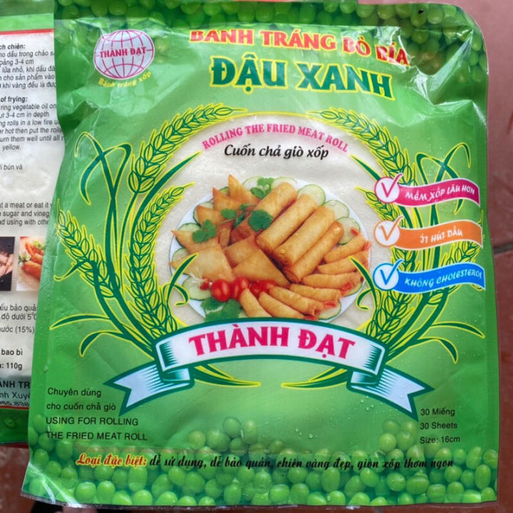 10 gói bánh đa nem đậu xanh, vỏ cuốn nem rán giòn xốp | Lazada.vn