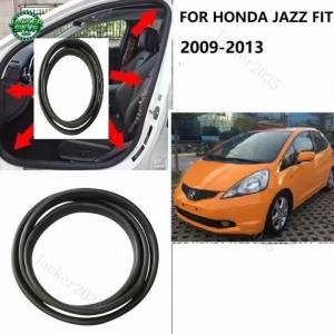 1PCS inner rubber molding inner Weatherstrip Door Rubber Seal For HONDA JAZZ FIT 2009 2010 2011 2012 2013
