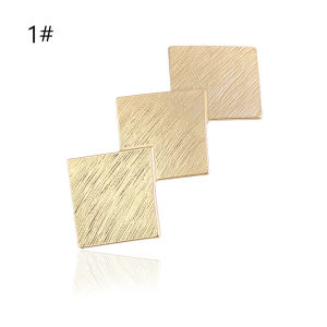 1 * กิ๊ฟติดผมแฟชั่นของผู้หญิงคลิปหนีบผมอัลลอยกิ๊ฟติดผมSเรขาคณิตHorsetail HeadwearหญิงHairpins Barrettesที่รัดผมอุปกรณ์เสริมผม