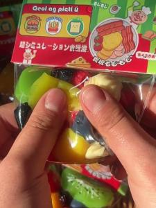 Decompression Fruit Bag Mochi Toy Kiwi Strawberry Pineapple Venting Toy Creative Office Stress Reliever