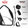 HONDA CLICK V3 GAUGE PANEL COVER GARNISH PROTECTOR FOR CLICK V3 MOTORCYCLE 1PC SPEEDMOTO C-9167 F-9690. 